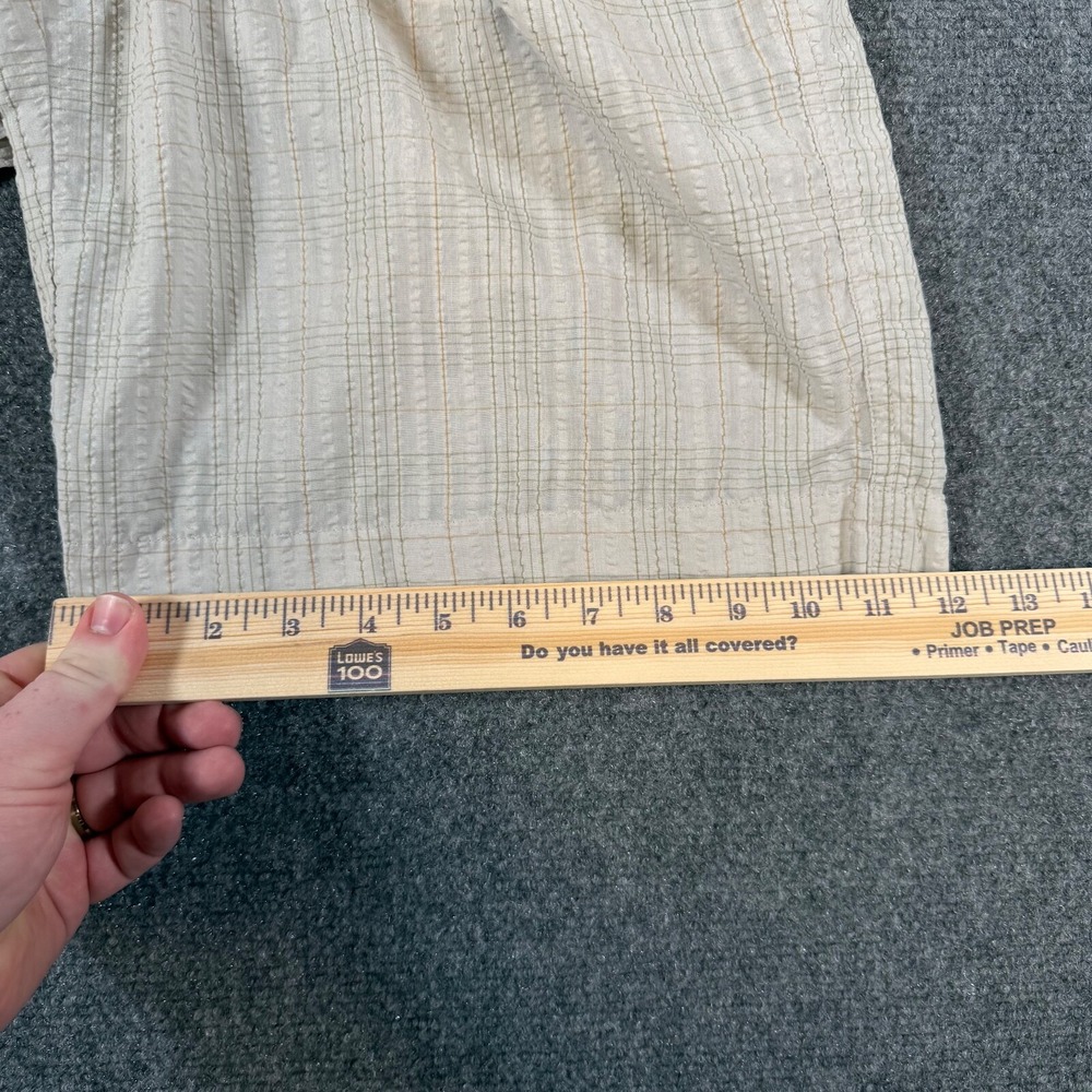 Patagonia Shorts Mens‎ 32 Organic Cotton Seersucker Pockets 10" Inseam Outdoor - Picture 12 of 15